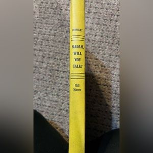 Madam, Will you Talk? Book, Mary Stewart
